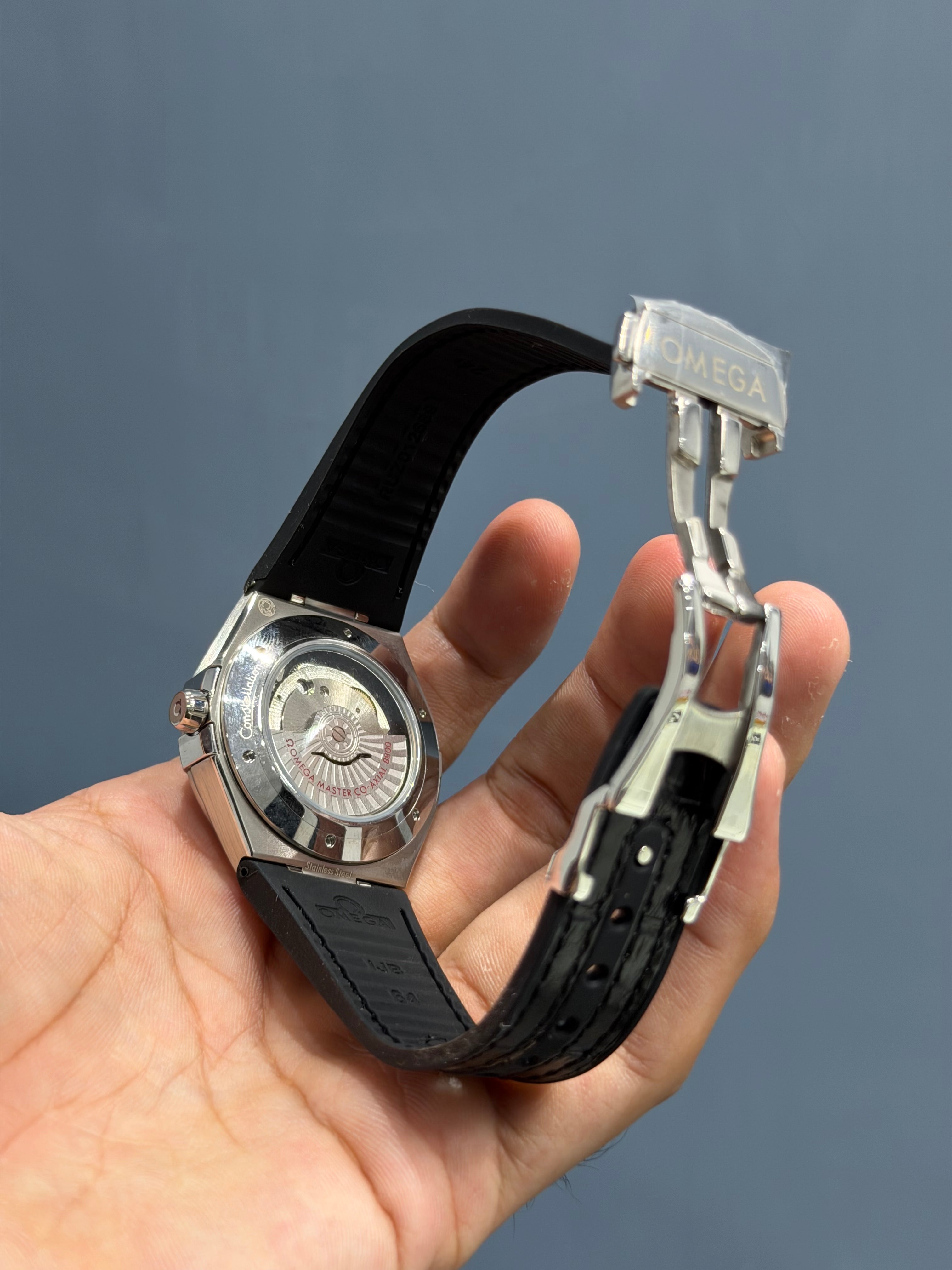 NEW COLLECTION SILVER CASE WITH WHITE TEXTURE DIAL AUTOMATIC WATCH