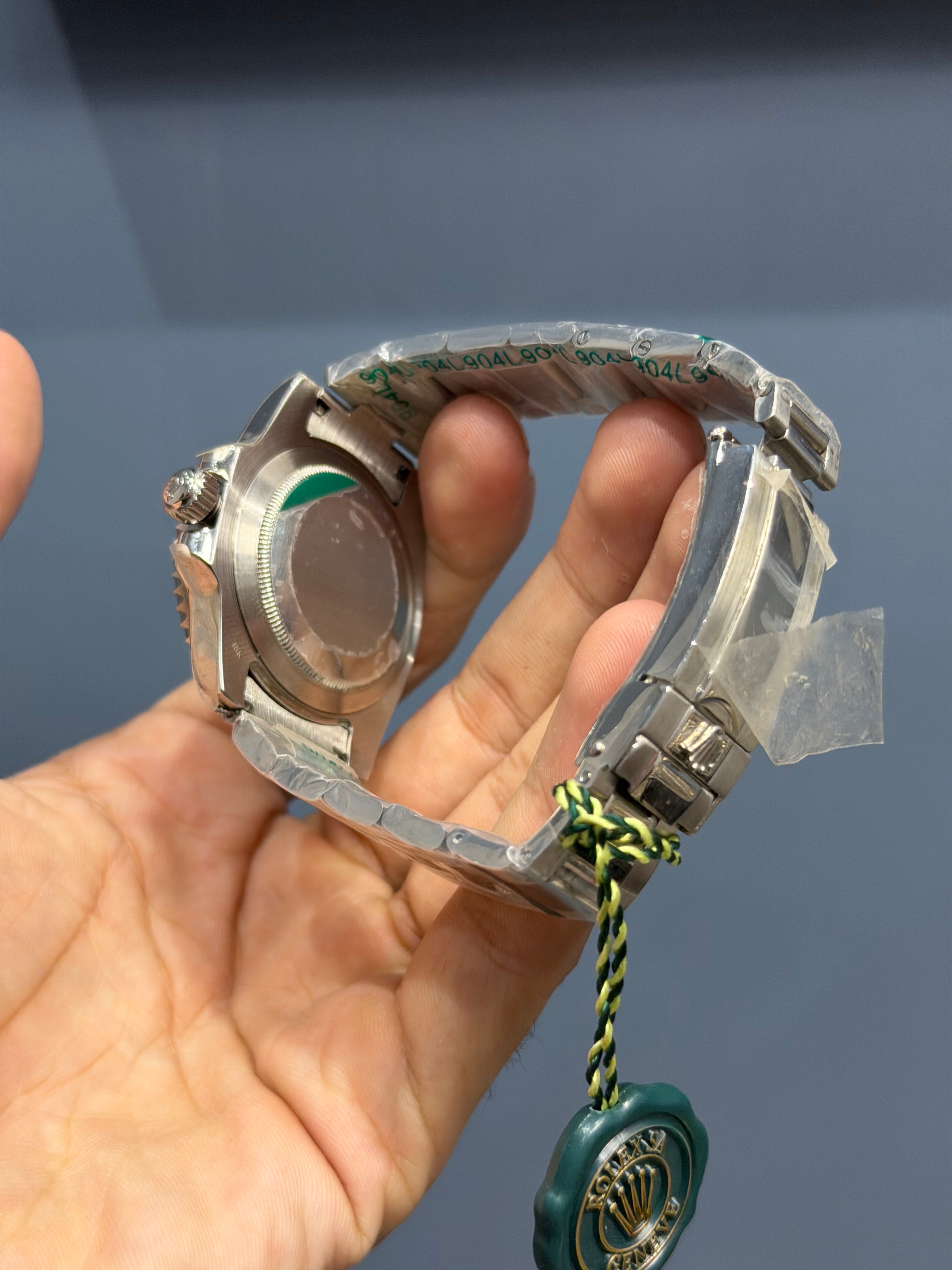 NEW COLLECTION 40 SILVER WITH GREEN DIAL & GREEN BEZEL AUTOMATIC WATCH ZR FACTORY