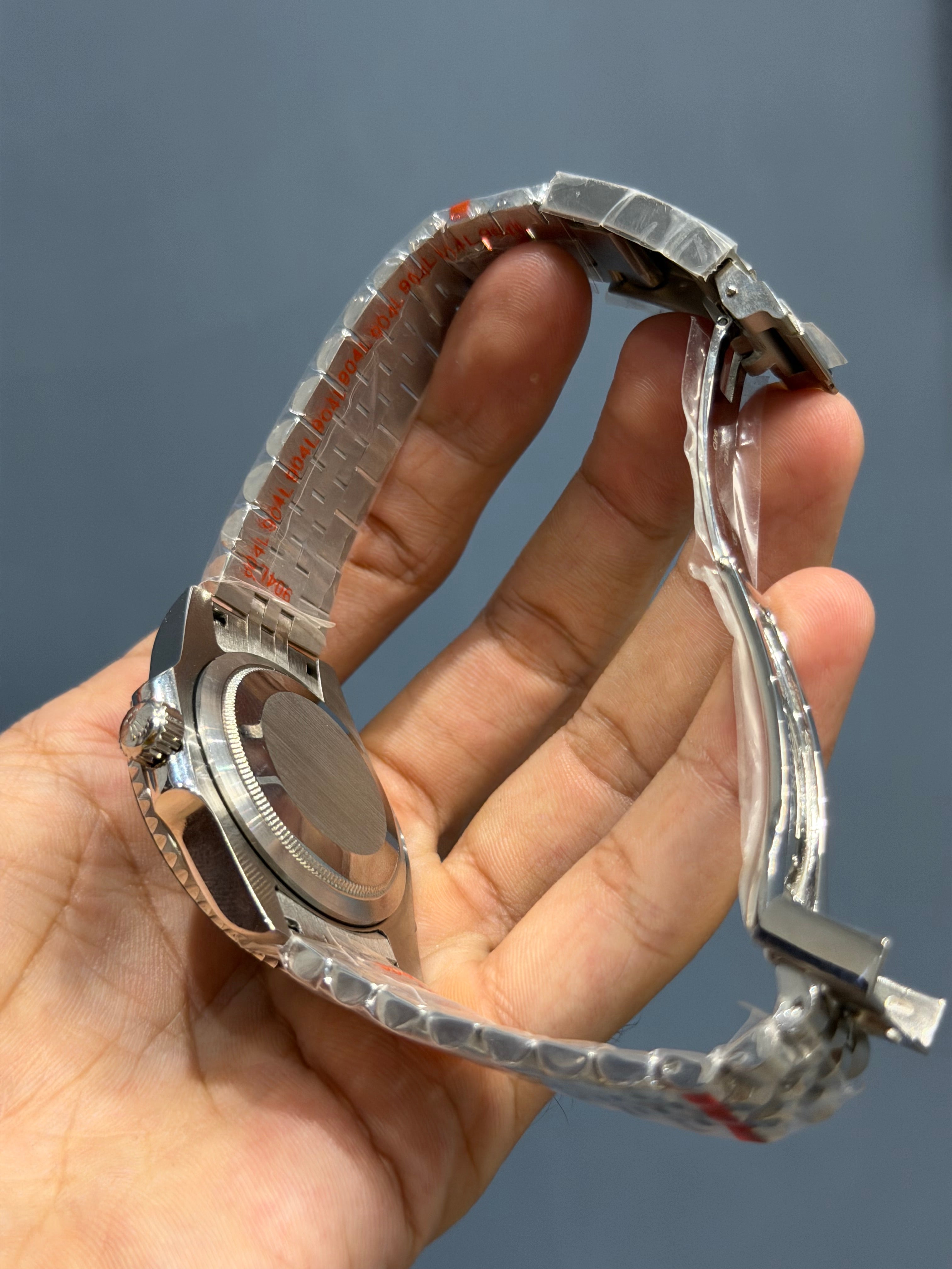 NEW COLLECTION SILVER PREMIUM GMT BP MADE AUTOMATIC WATCH