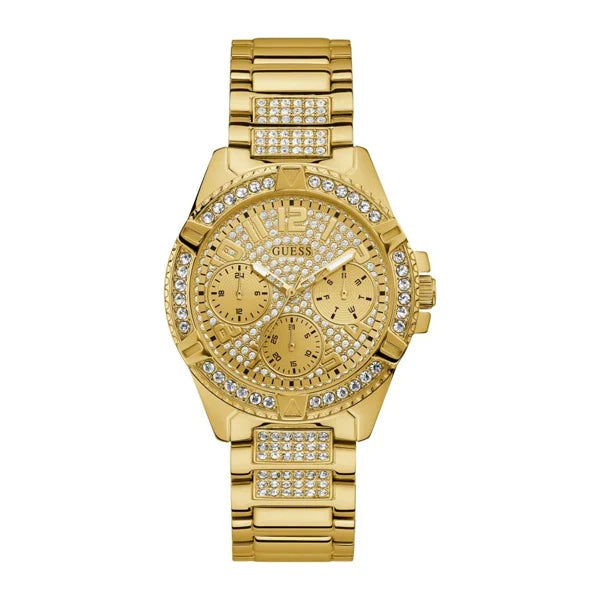Guess Women’s Quartz Gold Stainless Steel Gold Dial 40mm Watch W1156L2