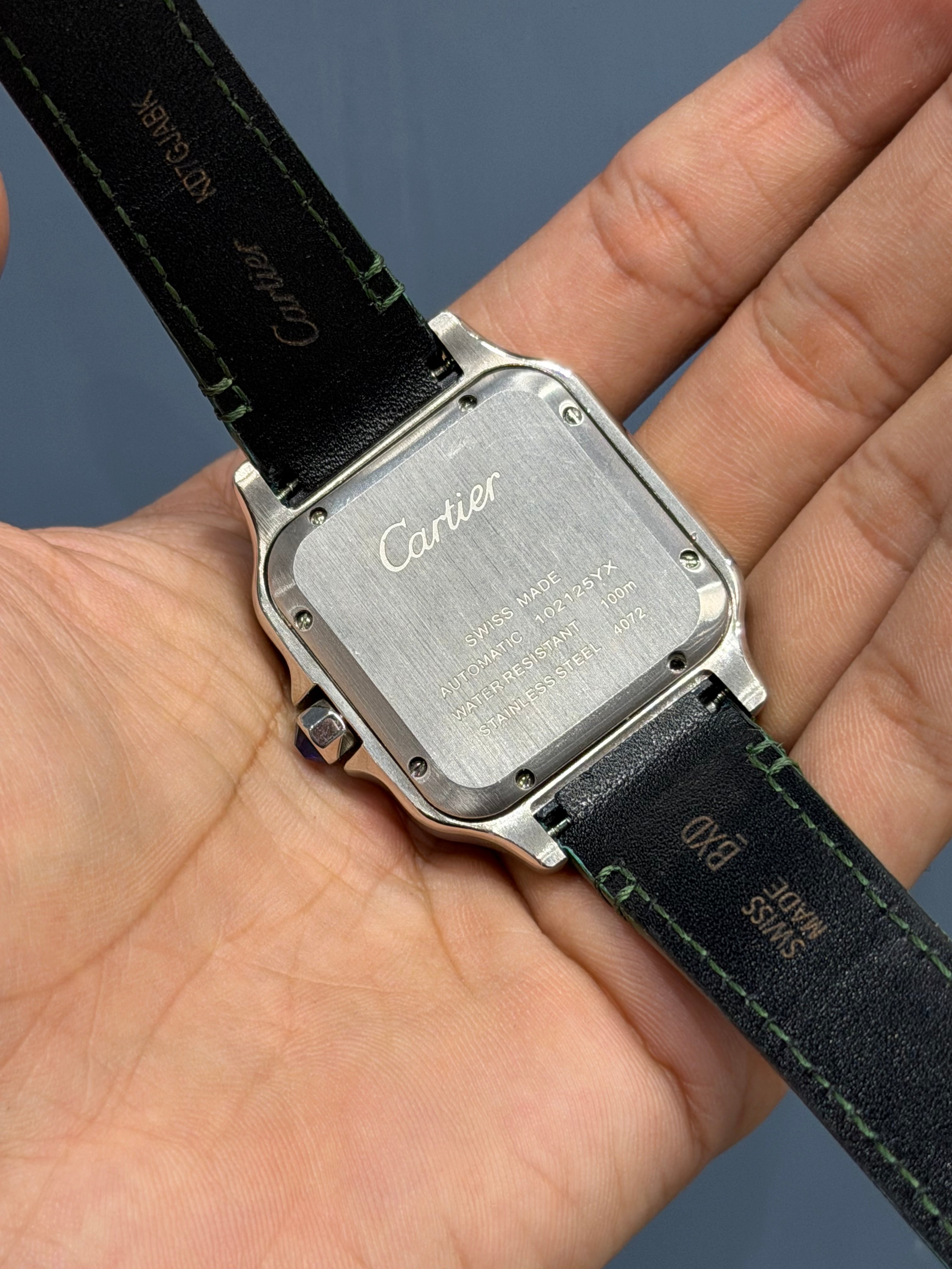 NEW COLLECTION SILVER CASE WITH BLUE DIAL & BLUE LEATHER STRAP