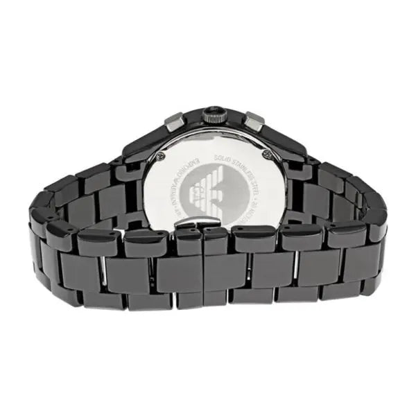 Emporio Armani Women’s Quartz Ceramic Black Dial 38mm Watch AR1401