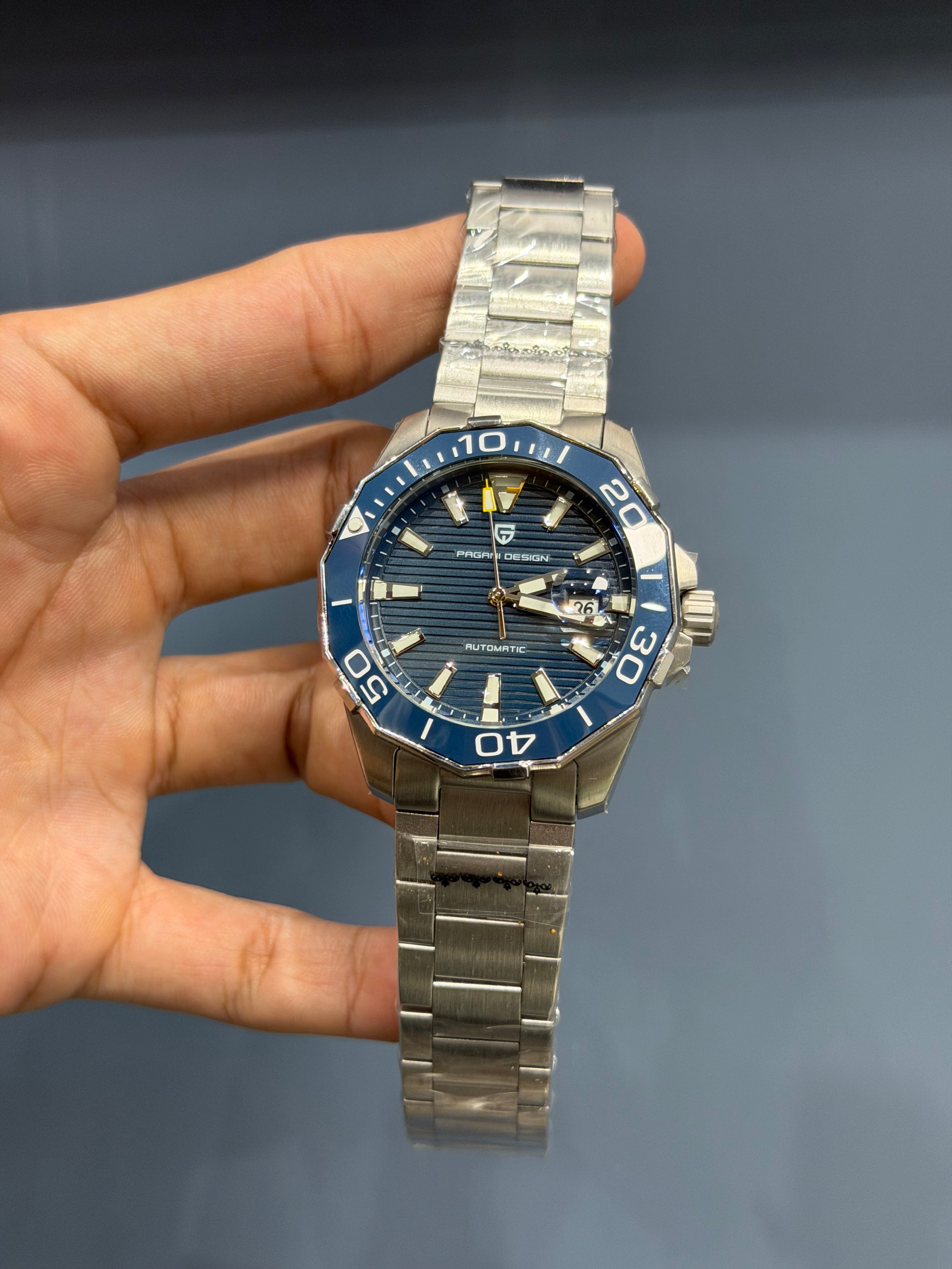 Pagani Design PD-1668 Aquaracer Blue Dial Men's Watch