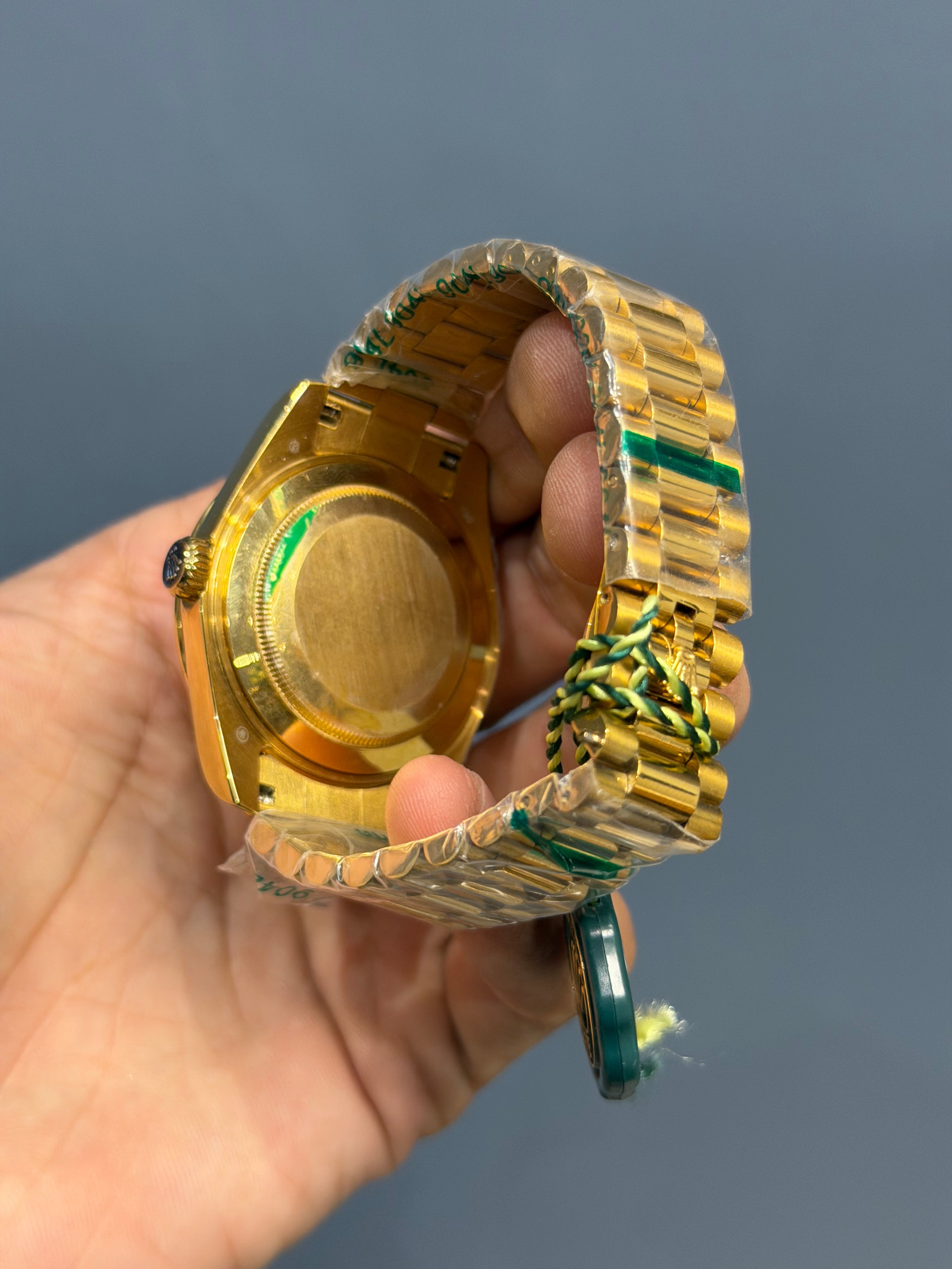 NEW COLLECTION 41 YELLOW GOLD WITH WHITE INDEX DIAL AUTOMATIC WATCH ZR FACTORY
