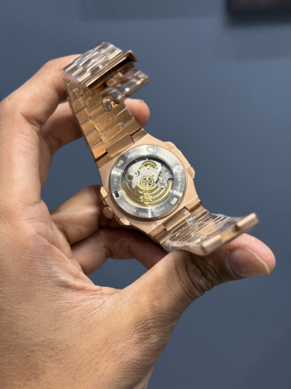 NEW COLLECTION ROSE GOLD WITH BLACK DIAL AUTOMATIC WATCH