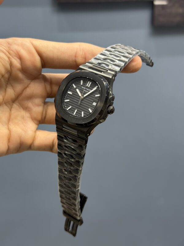 NEW COLLECTION FULL BLACK CHAIN BLACK DIAL AUTOMATIC WATCH