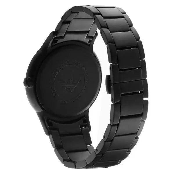Emporio Armani Men’s Quartz Black Stainless Steel Black Dial 43mm Watch AR11079