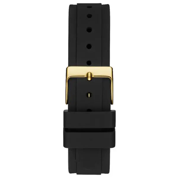 Guess Women’s Quartz Black Silicone Strap Multi Dial 37mm Watch GW0113L1
