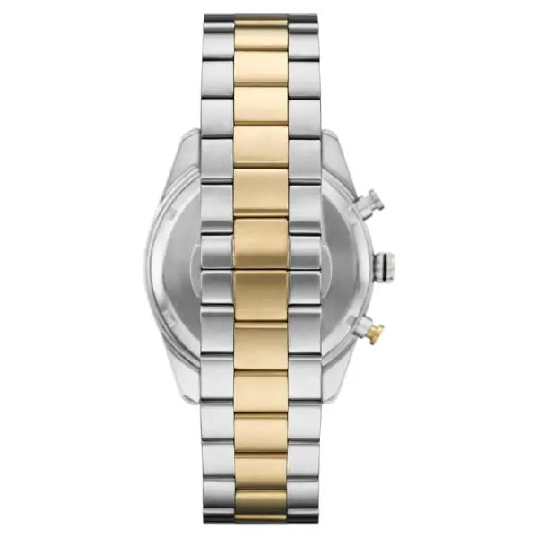 Emporio Armani Men’s Quartz Two-Tone Stainless Steel Black Dial 42mm Watch AR11678