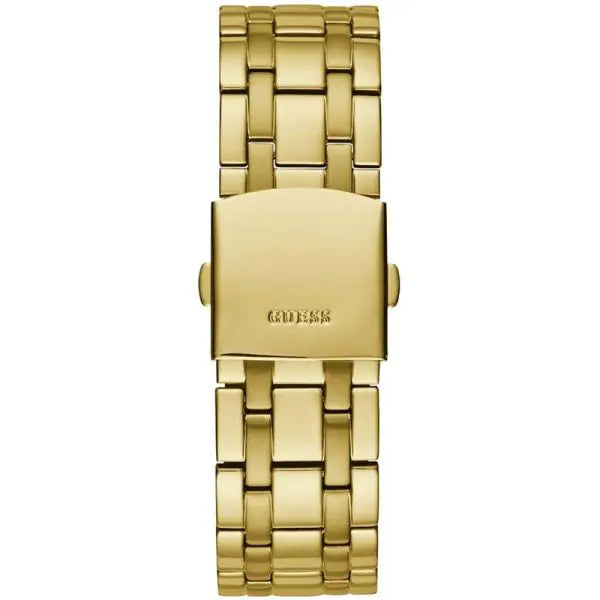 Guess Men’s Quartz Gold Stainless Steel Black Dial 46mm Watch W1258G2