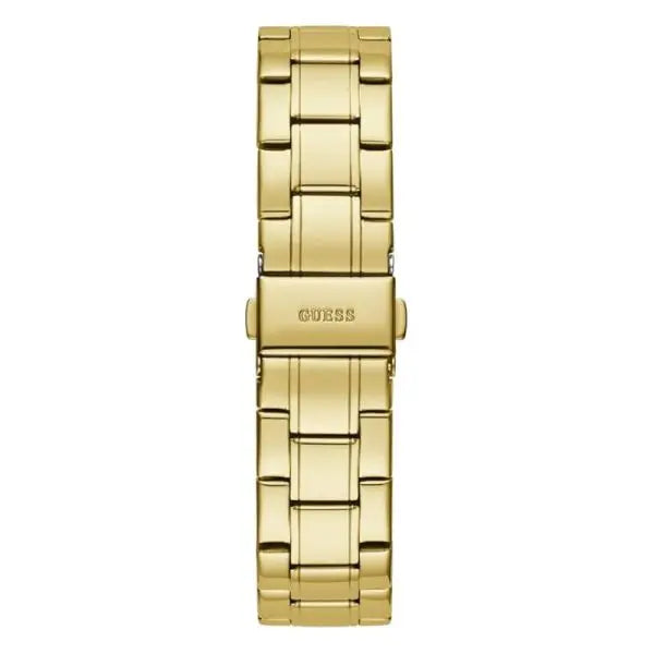 Guess Women’s Quartz Gold Stainless Steel Black Dial 38mm Watch GW0111L2
