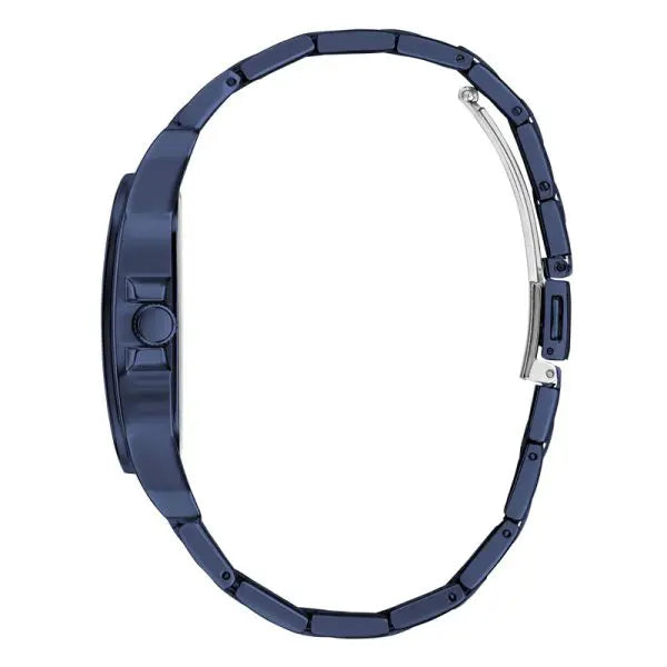 Guess Men’s Quartz Blue Stainless Steel Blue Dial 42mm Watch GW0631G3