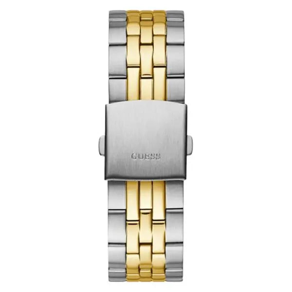 Guess Men’s Quartz Two-tone Stainless Steel Black Dial 44mm Watch W1107G6
