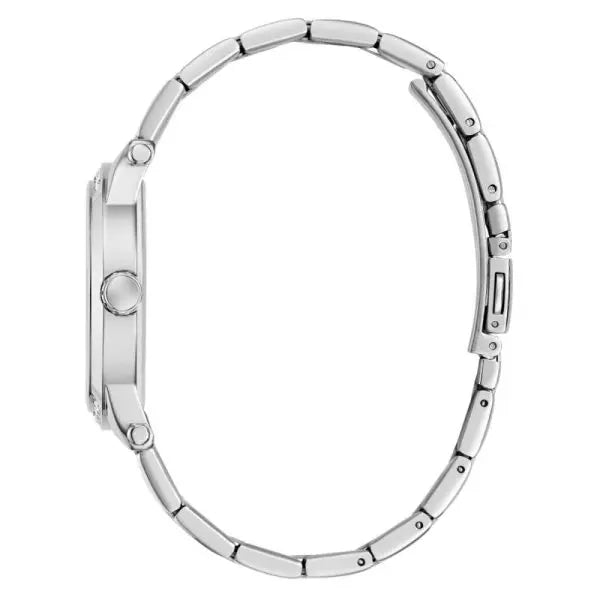 Guess Women’s Quartz Silver Stainless Steel Silver Dial 36mm Watch GW0861L1