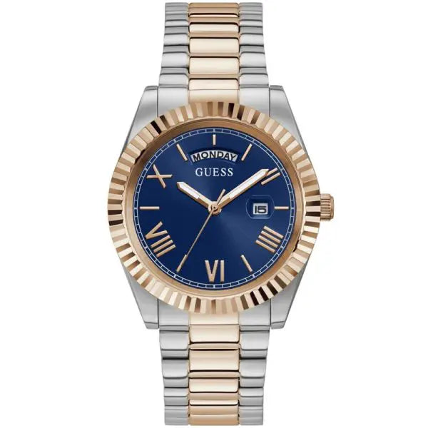 Guess Women’s Quartz Gold Stainless Steel White Dial 30mm Watch GW0767L2