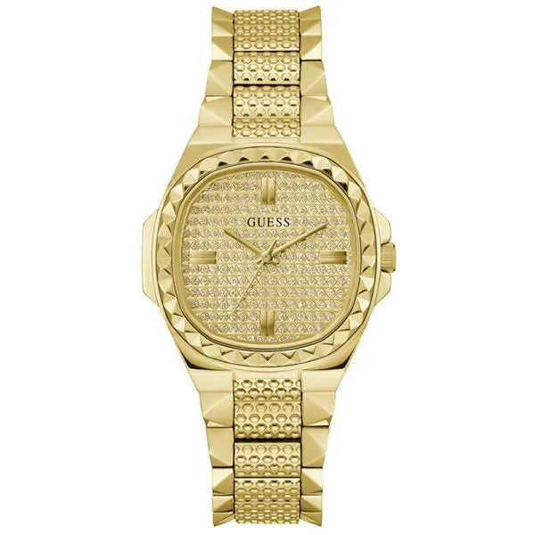 Guess Women’s Quartz Gold Stainless Steel Gold Dial 36mm Watch GW0601L1