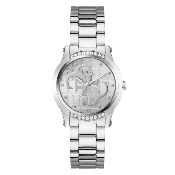 Guess Women’s Quartz Silver Stainless Steel Silver Dial 36mm Watch GW0861L1