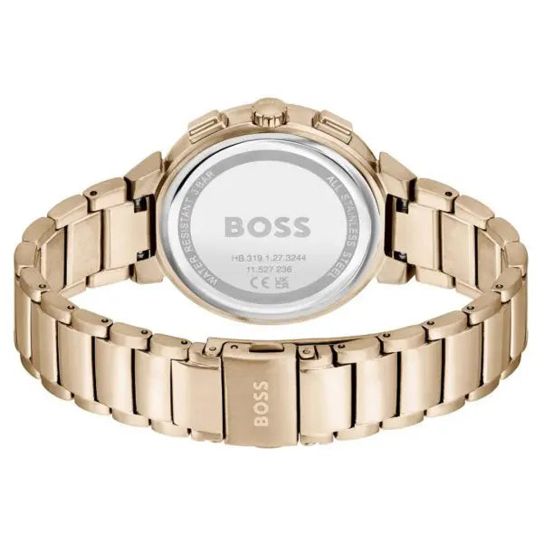 Hugo Boss Women’s Quartz Rose Gold Stainless Steel Rose Gold Dial 38mm Watch 1502678