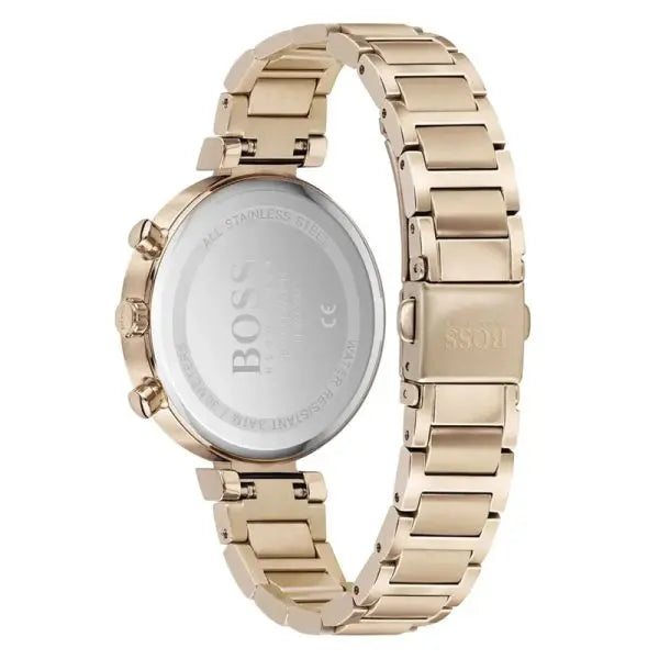 Hugo Boss Women’s Quartz Gold Stainless Steel Gold Dial 36mm Watch 1502572