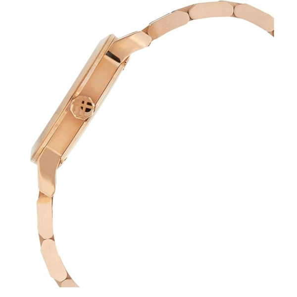 Burberry Ladies Swiss Made Stainless Steel Rose Gold 34mm Watch BU9146