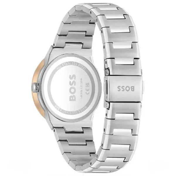 Hugo Boss Women’s Quartz Silver Stainless Steel Silver Dial 34mm Watch 1502646