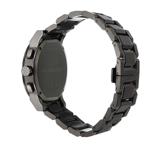 Burberry Men’s Swiss Made Stainless Steel Gray 42mm Watch BU9354