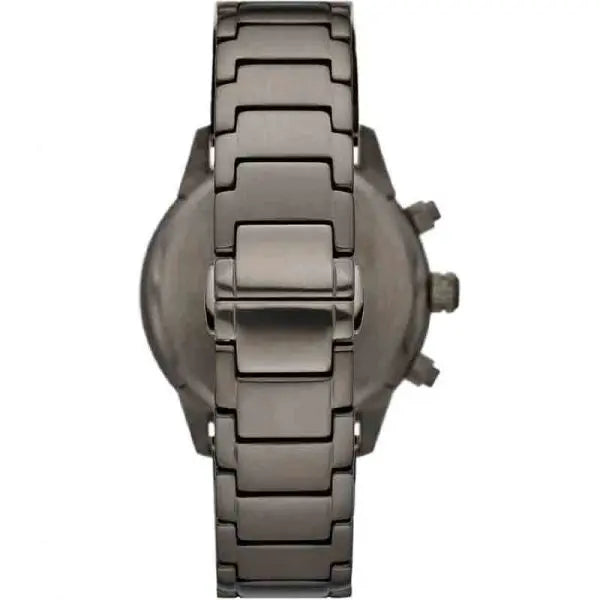 Emporio Armani Men’s Chronograph Stainless Steel Silver Dial 43mm Watch AR11471