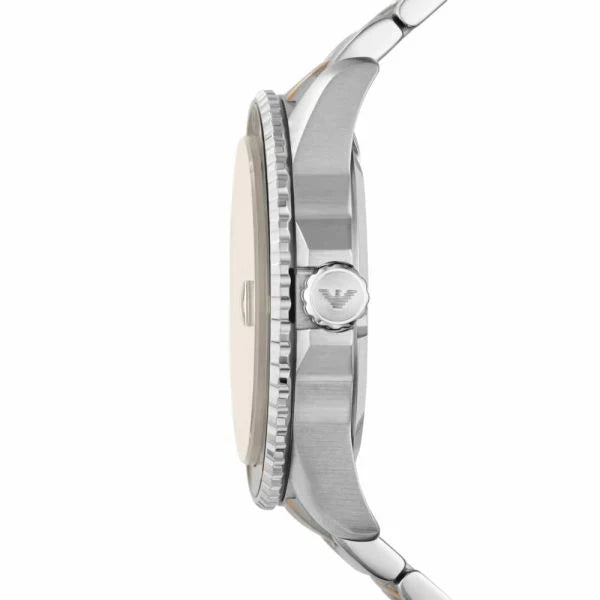 Emporio Armani Men’s Quartz Stainless Steel Brown Dial 42mm Watch AR11340