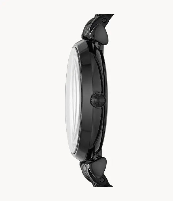 Emporio Armani Women’s Analog Stainless Steel Black Dial 32mm Watch AR11245