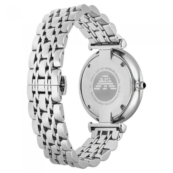 Emporio Armani Men’s Stainless Steel Black Dial 40mm Watch AR1676