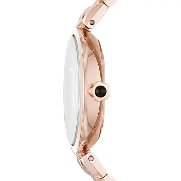 Emporio Armani Women’s Analog Stainless Steel Black Dial 32mm Watch AR11197
