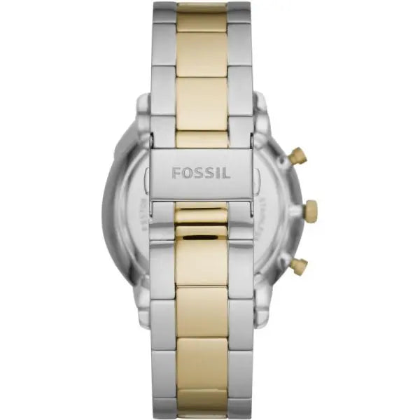 Fossil Men’s Quartz Two-tone Stainless Steel Blue Dial 44mm Watch FS5706