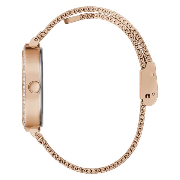 Guess Women’s Quartz Rose Gold Stainless Steel Rose Gold Dial 32mm Watch GW0354L3