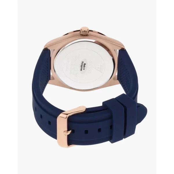 Guess Men’s Quartz Blue Silicone Strap Blue Dial 42mm Watch GW0335G2