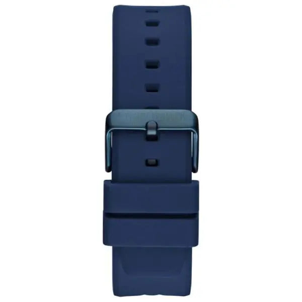 Guess Men’s Quartz Blue Silicone Strap Blue Dial 47mm Watch GW0579G3