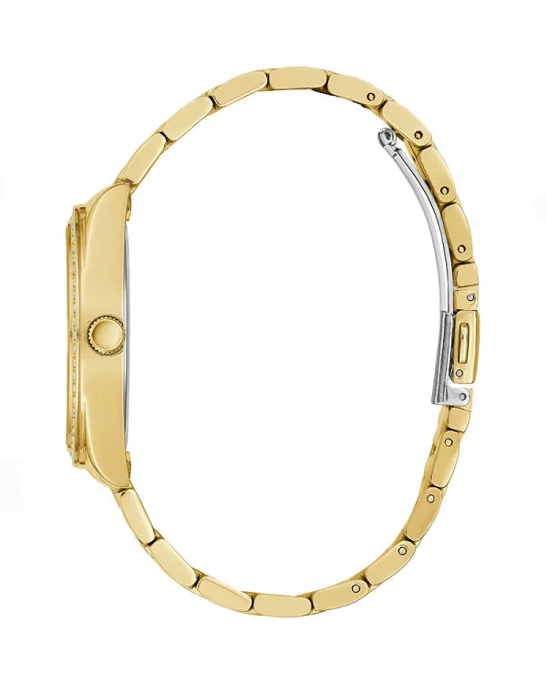 Guess Women’s Quartz Gold Stainless Steel Gold Dial 37mm Watch GW0403L2