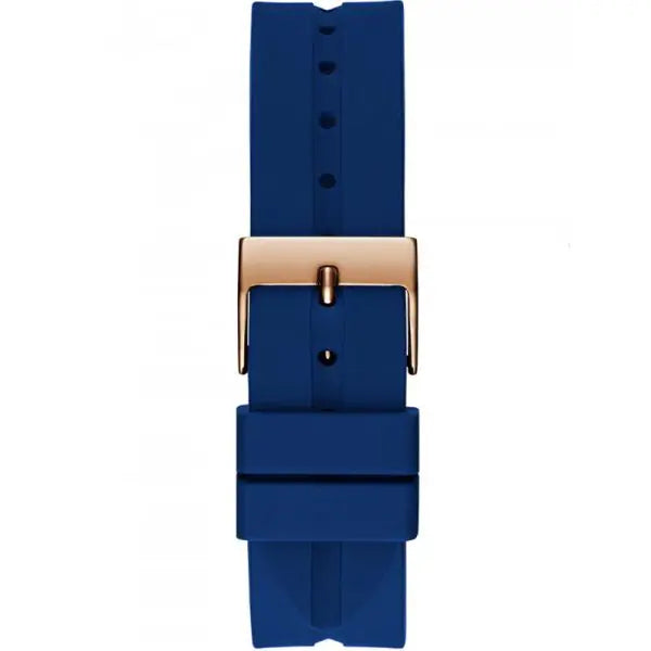 Guess Women’s Quartz Blue Silicone Strap Blue Dial 34mm Watch GW0618L2
