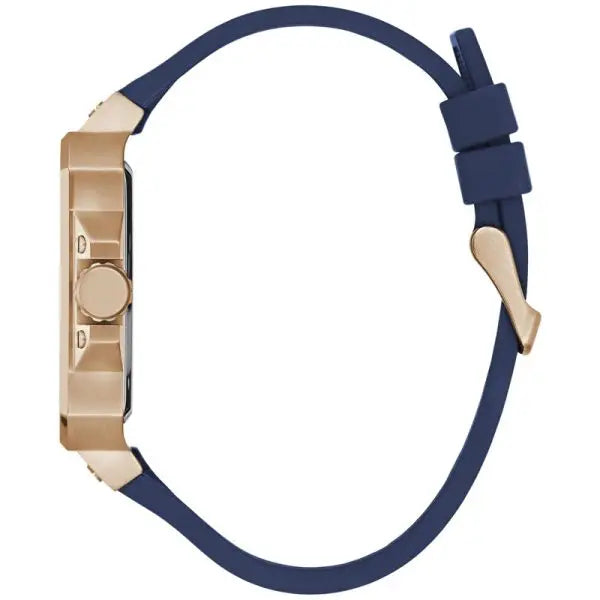 Guess Men’s Quartz Blue Silicone Strap Blue Dial 42mm Watch GW0637G3