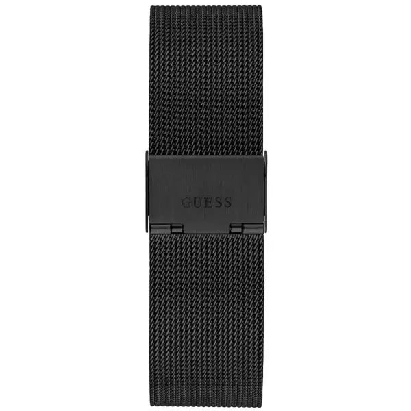 Guess Men’s Quartz Black Stainless Steel Black Dial 44mm Watch GW0248G3