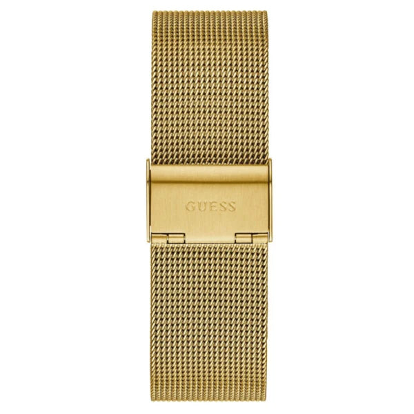 Guess Men’s Quartz Gold Stainless Steel Gold Dial 44mm Watch GW0049G1