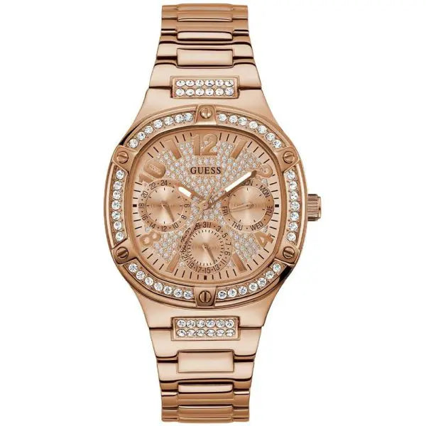 Guess Women’s Quartz Rose Gold Stainless Steel Rose Gold Dial 40mm Watch GW0558L3