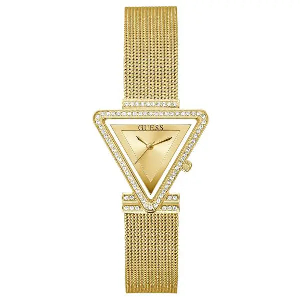 Guess Women’s Quartz Gold Stainless Steel Gold Dial 34mm Watch GW0508L2