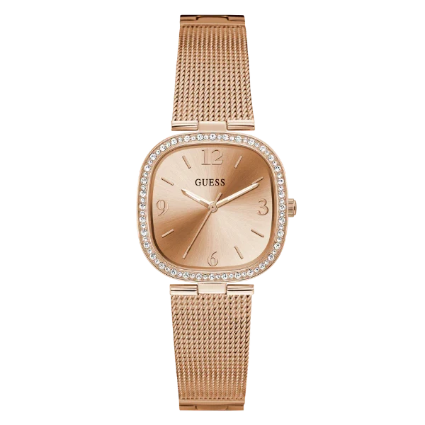 Guess Women’s Quartz Rose Gold Stainless Steel Rose Gold Dial 32mm Watch GW0354L3