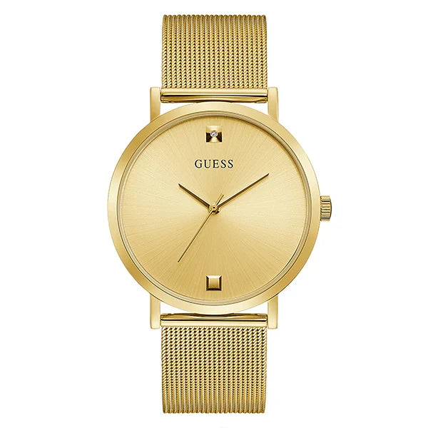 Guess Men’s Quartz Gold Stainless Steel Gold Dial 44mm Watch GW0248G2