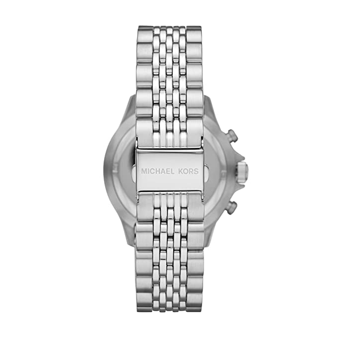 Michael Kors Men’s Chronograph Stainless Steel Black Dial 44mm Watch MK8749
