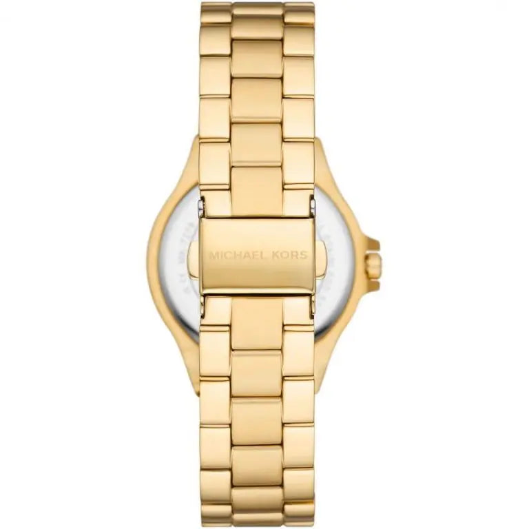 Michael Kors Women’s Quartz Gold Stainless Steel Silver Dial 33mm Watch MK7278