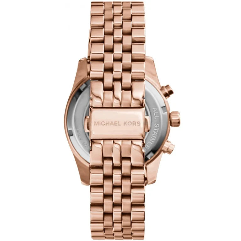 Michael Kors Women’s Chronograph Quartz Stainless Steel Rose Gold Dial 38mm Watch MK5569