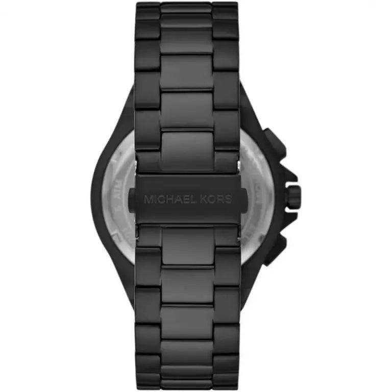 Michael Kors Men’s Quartz Black Stainless Steel Black Dial 45mm Watch MK8941