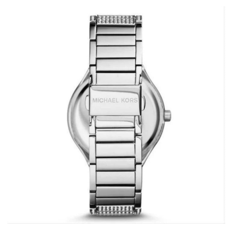 Michael Kors Women’s Quartz Stainless Steel Silver Dial 33mm Watch MK3984
