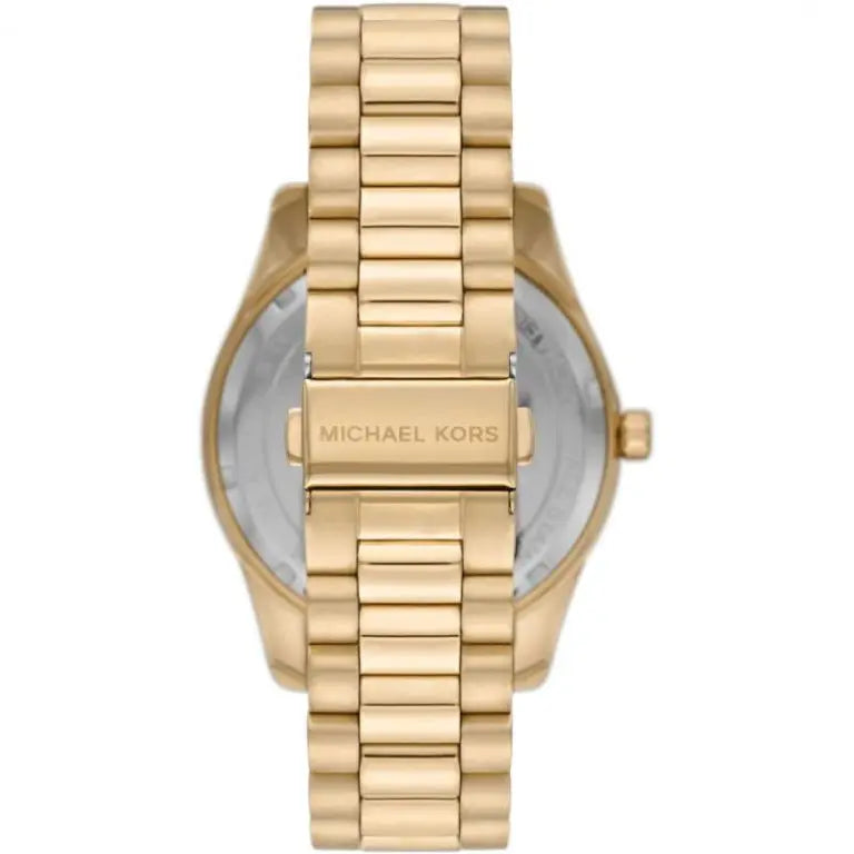Michael Kors Men’s Quartz Gold Stainless Steel Gold Dial 45mm Watch MK8947